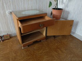 Starožitná toaletka a noční stolky 30.léta - 18