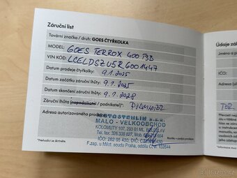 Čtyřkolka GOES Terrox 400 T3b Černá r. 2025 DPH 200 KM - 18
