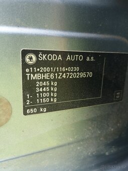 ŠKODA OCTAVIA COMBI DSG 2.0TDi TAŽNÉ ZAŘÍZENÍ R.V.2006 - 18