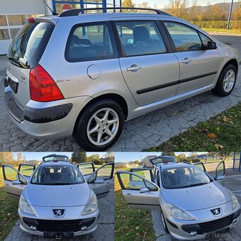 PEUGEOT 307 SW 1,4 16v BENZÍNOVÝ ČTYŘVÁLEC KLIMA, ALU KOLA - 18