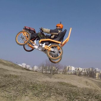 Terénny vozik 2x 1500W 40km/h dojazd 50km aj pre vozičkárov - 18