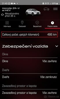 HONDA ZR-V 2.0 e:HEV Advance Panorama BOSE® Head-Up Kůže atd - 18