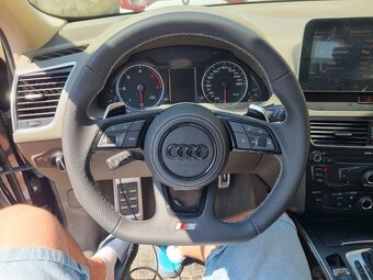 AUDI VOLANT ZKOSENY SPORTOVY + PADLA + AIRBAG - 18