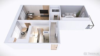 Pronájem bytu 2+1, 57 m2 – Znojmo - Pražská - 18