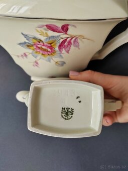Starožitný porcelánový čajový servis od MZ Art Deco - 18