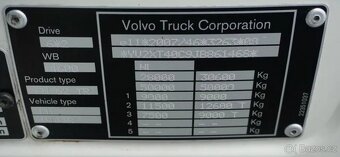 Volvo FM500 - 6x2 - Valník + HR-HIAB X-HIPRO 232 – EURO 6  - 18