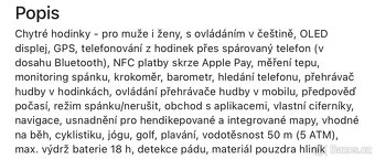 Chytré hodinky Apple Watch SE 2022 GPS 40mm - 18