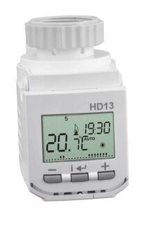 Digitální termostatická hlavice HD13 - 18