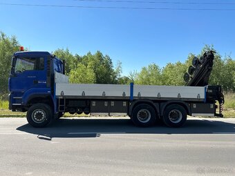Prodám MAN TGA 26.430 valník 6x6  Hydraulická ruka Hiab - 18