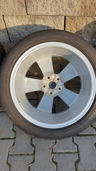 Alu kola 5x112 r17 Seat FR originá Cupra zimní pneu - 18