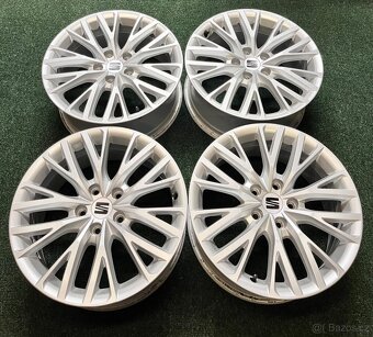 5x112 R17 Originál alu disky Seat LEON IV. - TOP STAV - 18