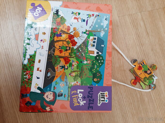 Puzzle - papírová i dřevěná - 18