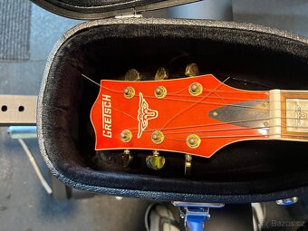 Elektrická kytara typ Gretsch (Kopie) + Pevný kufr - 18