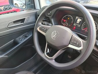 VW Caddy 2.0 TDI 75kW 82tkm Model 2021 Navi kamera DAB Tažné - 18