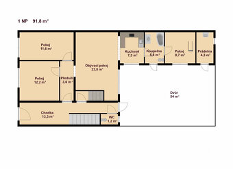Prodej rodinného domu Brno – Žabovřesky, ul. Kovařovicova - 18