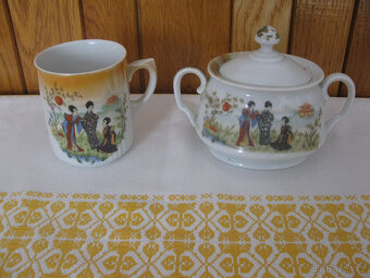 hrníčky starožitné,starožítná grogovka,.... - 18