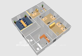 Pronájem Kancelářských prostor velikosti 205 m2 v Mýtě poblí - 18