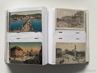 Album historických pohlednic Evropa – USA (cca 200 ks) - 18