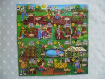 Magnetky  různé sady - 18