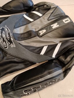 Arlen Ness DNA-Pánská(Dámská) kožená moto kombinéza - 18