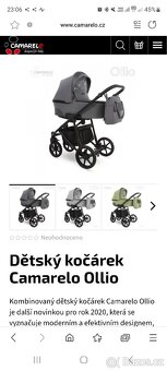 Dětský kočárek Camarelo Ollio - 18