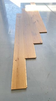 Dub Hnědý - Třívrstvá dřevěná dubová podlaha, 220x18cm - 18