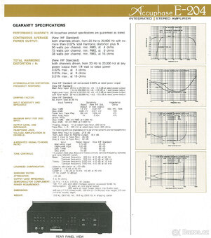 ACCUPHASE E-204 Stereo Integrated Amplifier/HI-END - 18