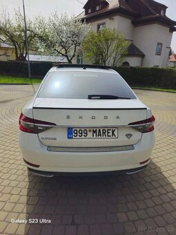 SKODA SUPERB 3 spoiler kridlo lipko na kufor - 18