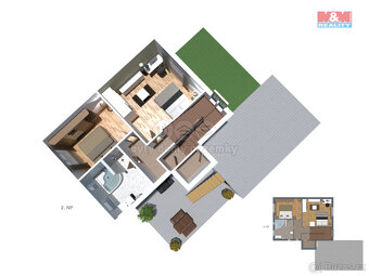 Prodej rodinného domu, 190 m², Praha, ul. Pod stanicí - 18