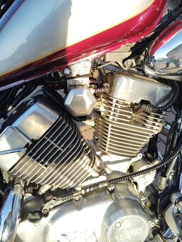 Yamaha XV Virago 125 (5AJ) r.v.:1998 červená-tmavá (TOP stav - 18