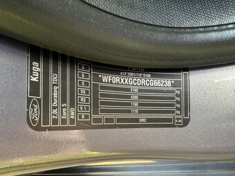 Prodáme Ford Kuga 2.0Tdci 120kw Automat 4X4 - 18