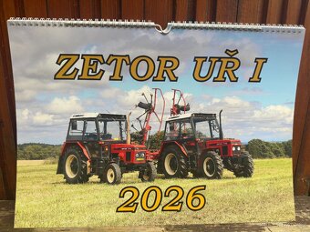 Kalendáře s traktory Zetor na rok 2026 - 18