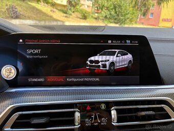 BMW X6 xDrive30d/195 kW/ČR/servis. historie BMW/DPH/64 tkm - 18