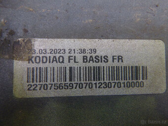 Škoda Kodiaq lift orig kapota 565823155B nárazník 565807221 - 18
