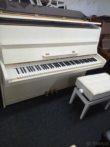Bílé piano, pianino, klavír Petrof - 18