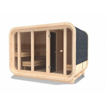 Sauna Marivox, venkovní finská sauna, zahradní sauna - 18