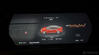 Tesla Model S85 El.Panorama Kuze Vzd.podvozek barva RedMult - 18