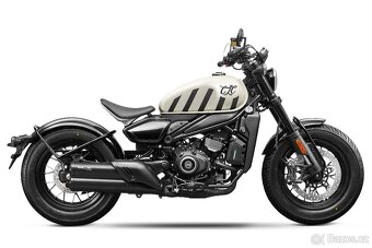CFMOTO 450CL-C Bobber - černá/bílá - 18