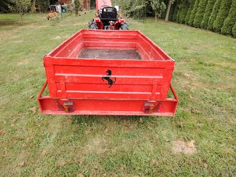Malotraktor Mitsubishi + vlečka - 18