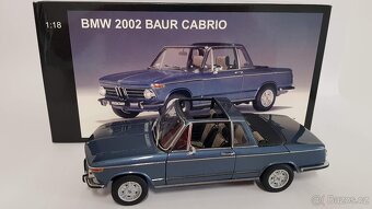 BMW 2002 Baur Cabriolet, AutoArt, 1:18 - 18