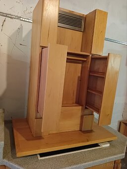 Moderní stylová linka z tvrdého javorového dřeva 810cm - 18