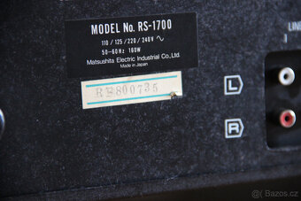 ♫♫ Kotoučový magnetofon TECHNICS RS 1700 ♫ TOP STAV - 18