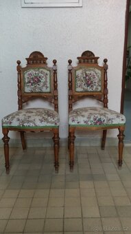 Starožitné židle- kolem 1850 - 18