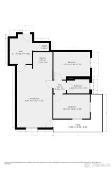 Pronájem bytu 3+kk, Poštova, Dolní Chabry, 34900 Kč/měs, 83  - 18