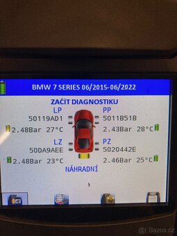 Originální zimní sada kol BMW 7 5x112 19” - 18