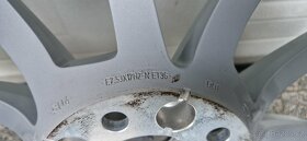 Zimné Semperit 225/60 R17, Audi A6 5x112, 7,5J, ET 36 - 18