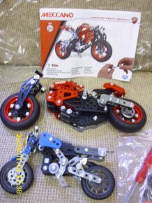 Dětské stavebnice LEGO, WOMA, Meccano motorky - 18