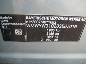MINI COUNTRYMAN COOPER 1.5i AUTOMAT ČR 1MAJ SERVISKA - 18