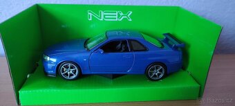 Modely aut 1/24 - NISSAN (Whitebox, Welly) - 18