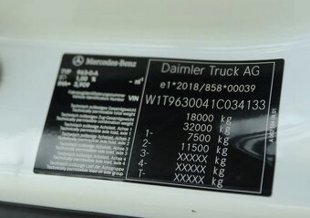 Mercedes-Benz ACTROS 1830 - 4x2 - Průjezdná souprava - 18